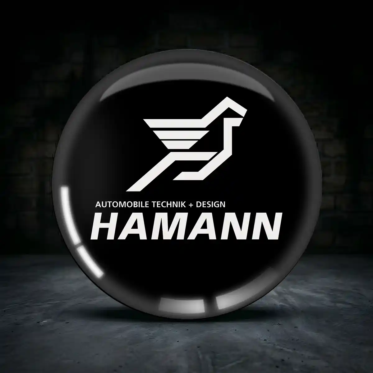 Hamann Nabenkappen Aufkleber Premium-Edition