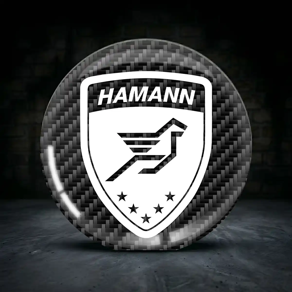 Hamann Nabenkappen Aufkleber Premiumqualität