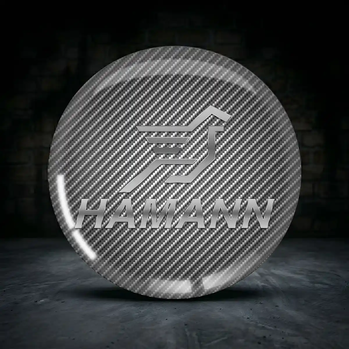 Hamann Radmitte Aufkleber Nabendeckel Stilvolles Design
