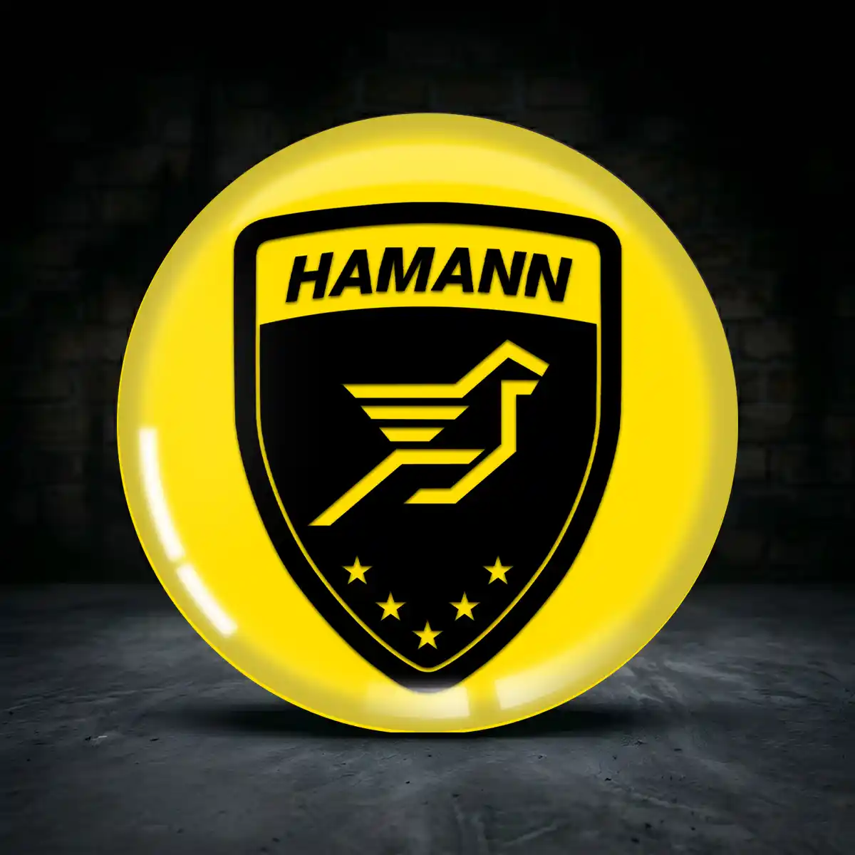 Hamann Silikon Aufkleber Embleme Stilvolles Design