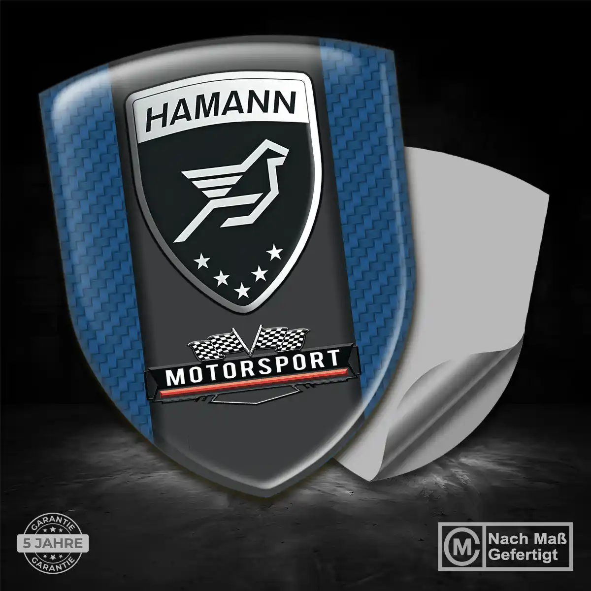 Hamann 3D Gel Aufkleber Auto Anspruchsvolles Design
