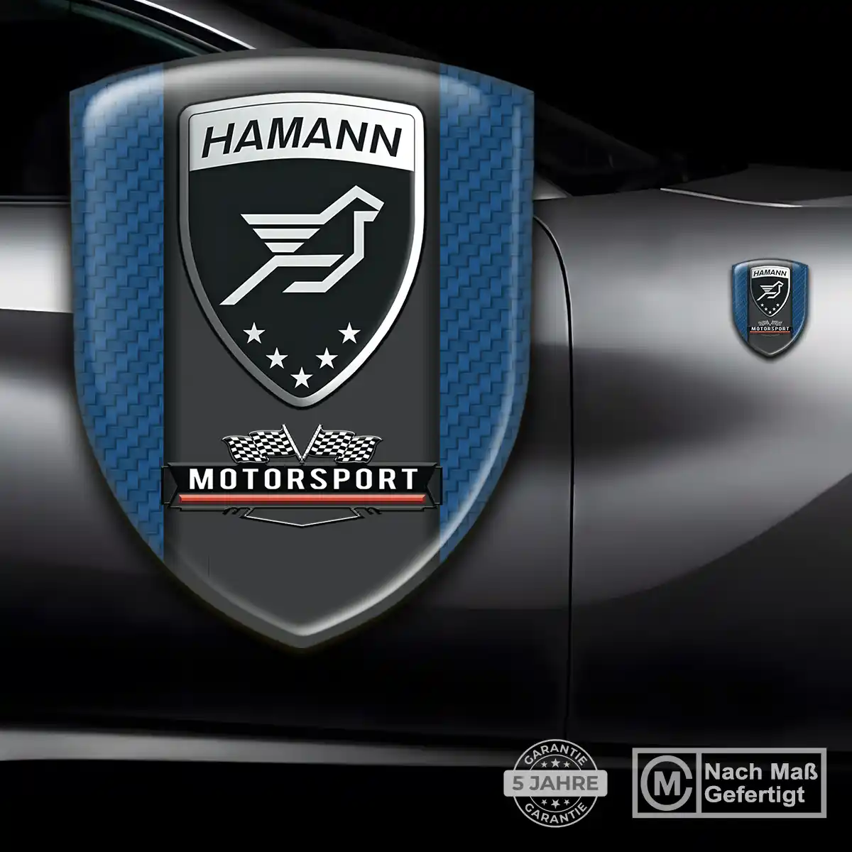 Hamann 3D Gel Aufkleber Auto Anspruchsvolles Design