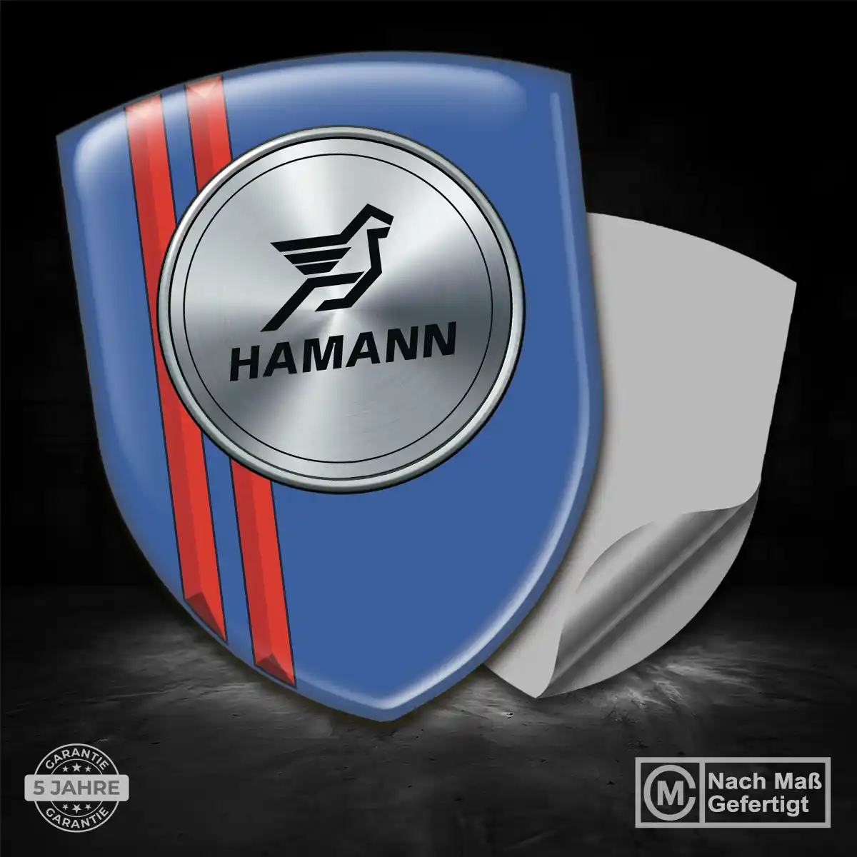 Hamann 3D Gel Aufkleber Auto Ausdrucksstarkes Design
