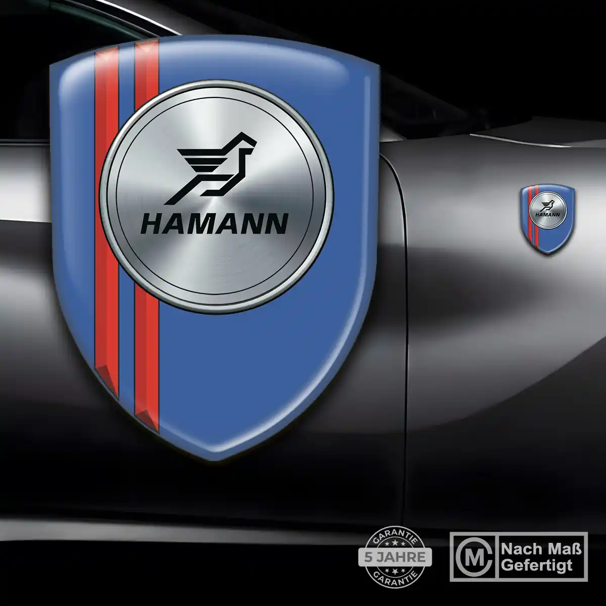 Hamann 3D Gel Aufkleber Auto Ausdrucksstarkes Design
