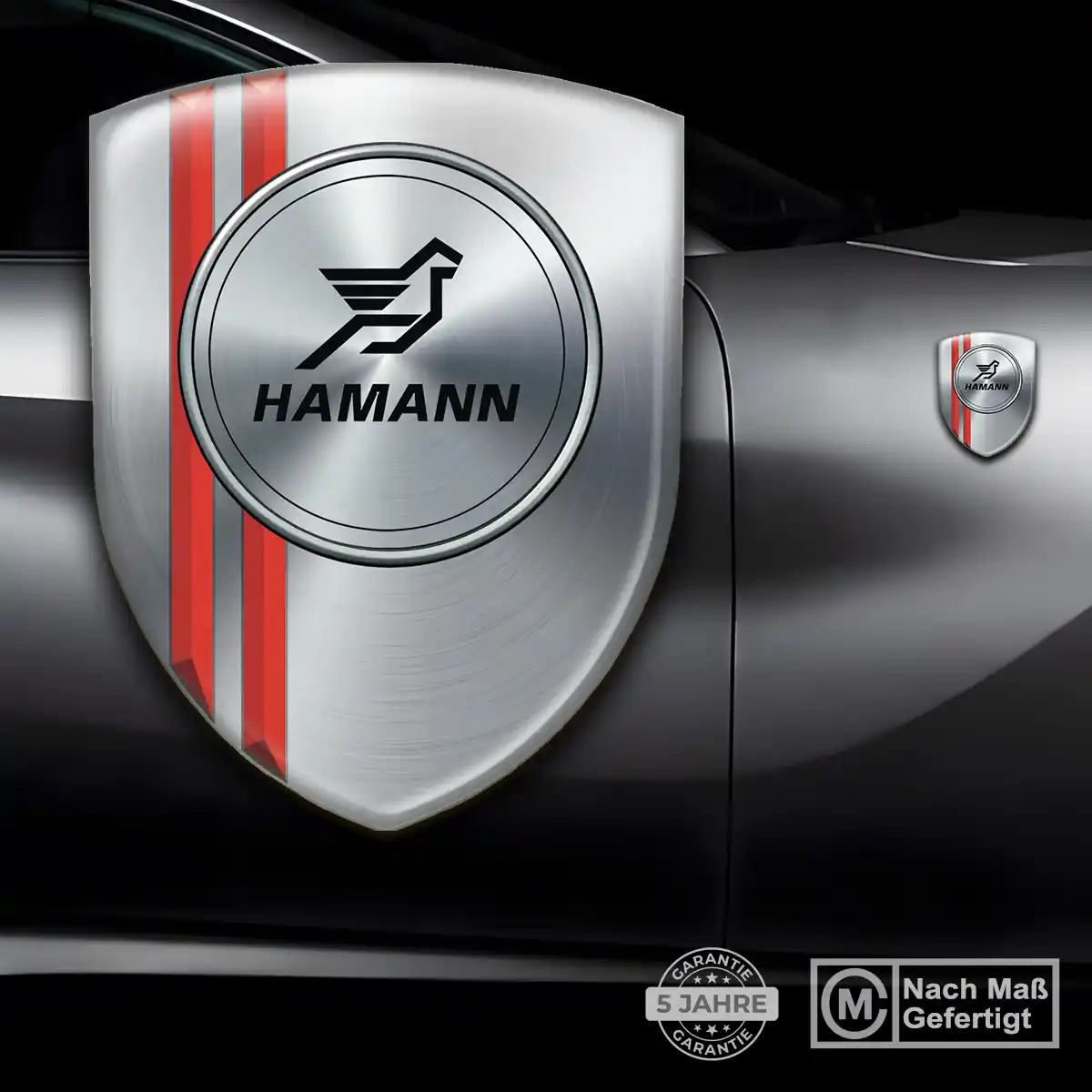 Hamann 3D Gel Aufkleber Auto Überzeugende Qualität