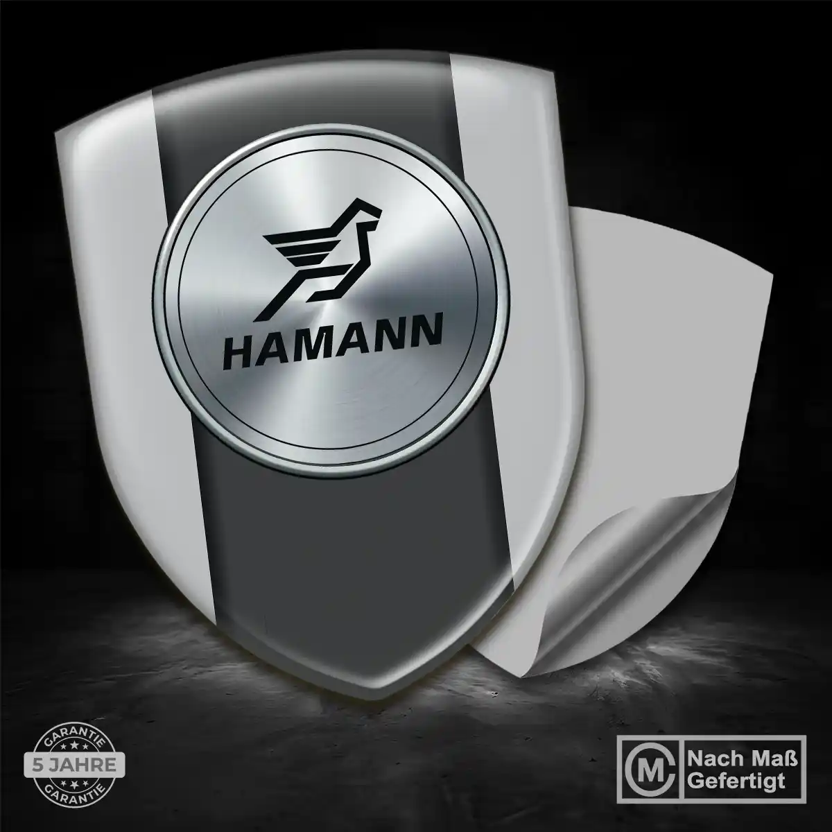 Hamann 3D Gel Aufkleber Auto Edles Design