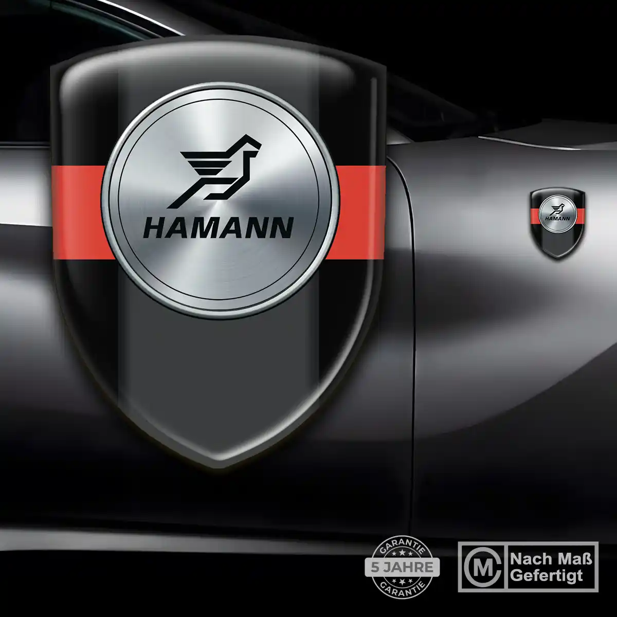 Hamann 3D Gel Aufkleber Auto Elegantes Design