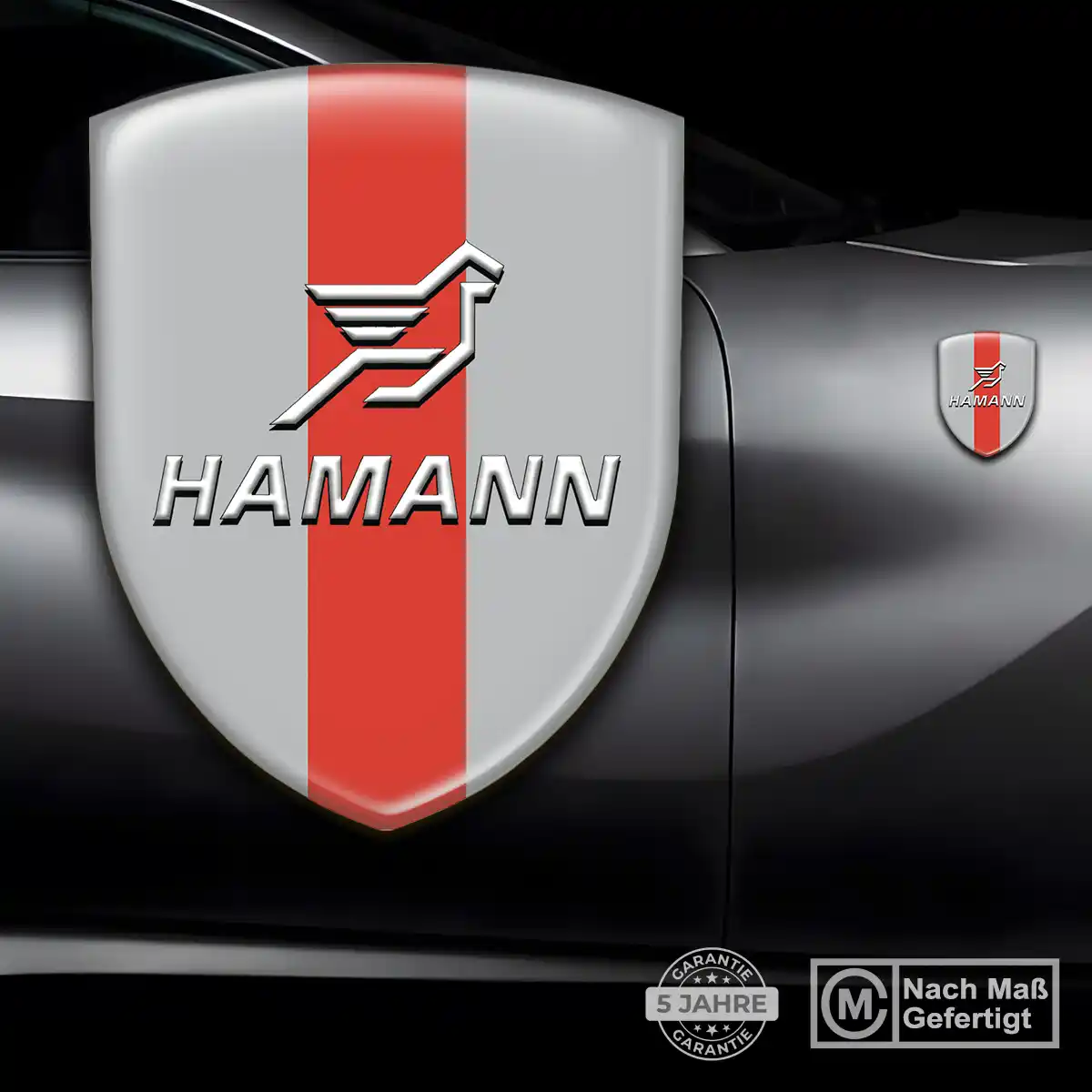 Hamann 3D Gel Aufkleber Auto Höchste Qualität