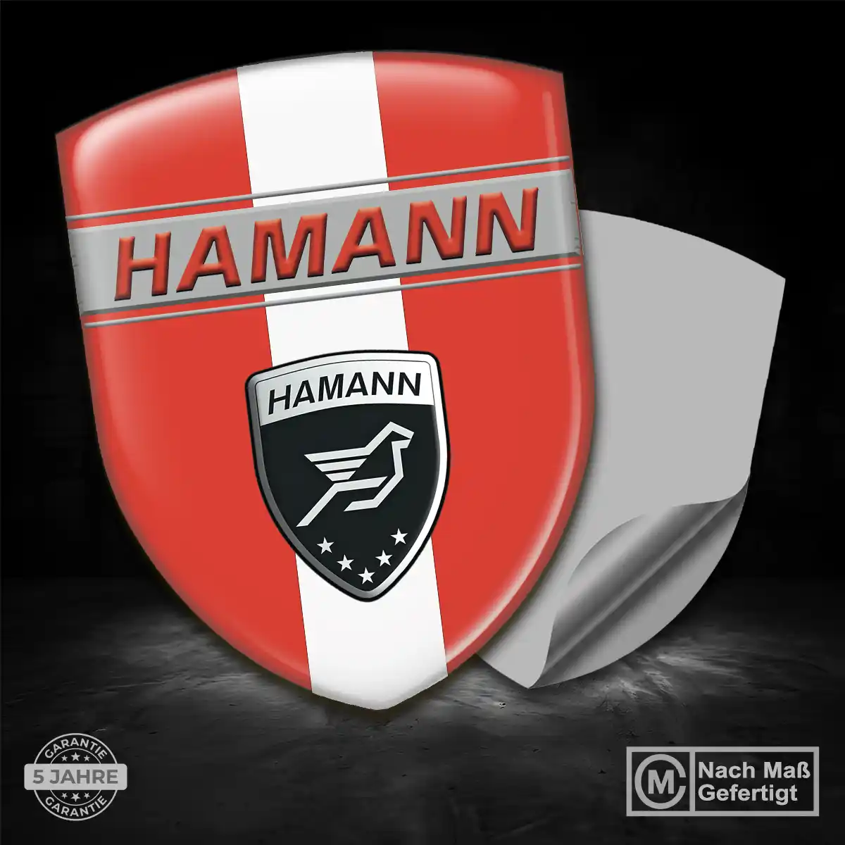 Hamann 3D Gel Aufkleber Auto Hohe Qualität