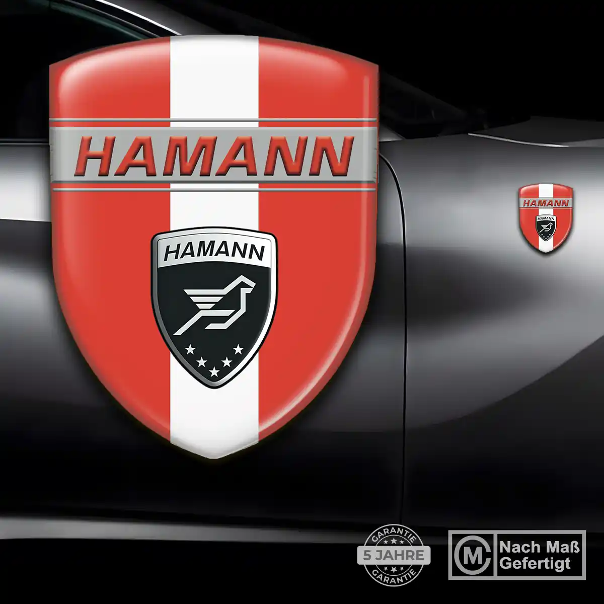 Hamann 3D Gel Aufkleber Auto Hohe Qualität