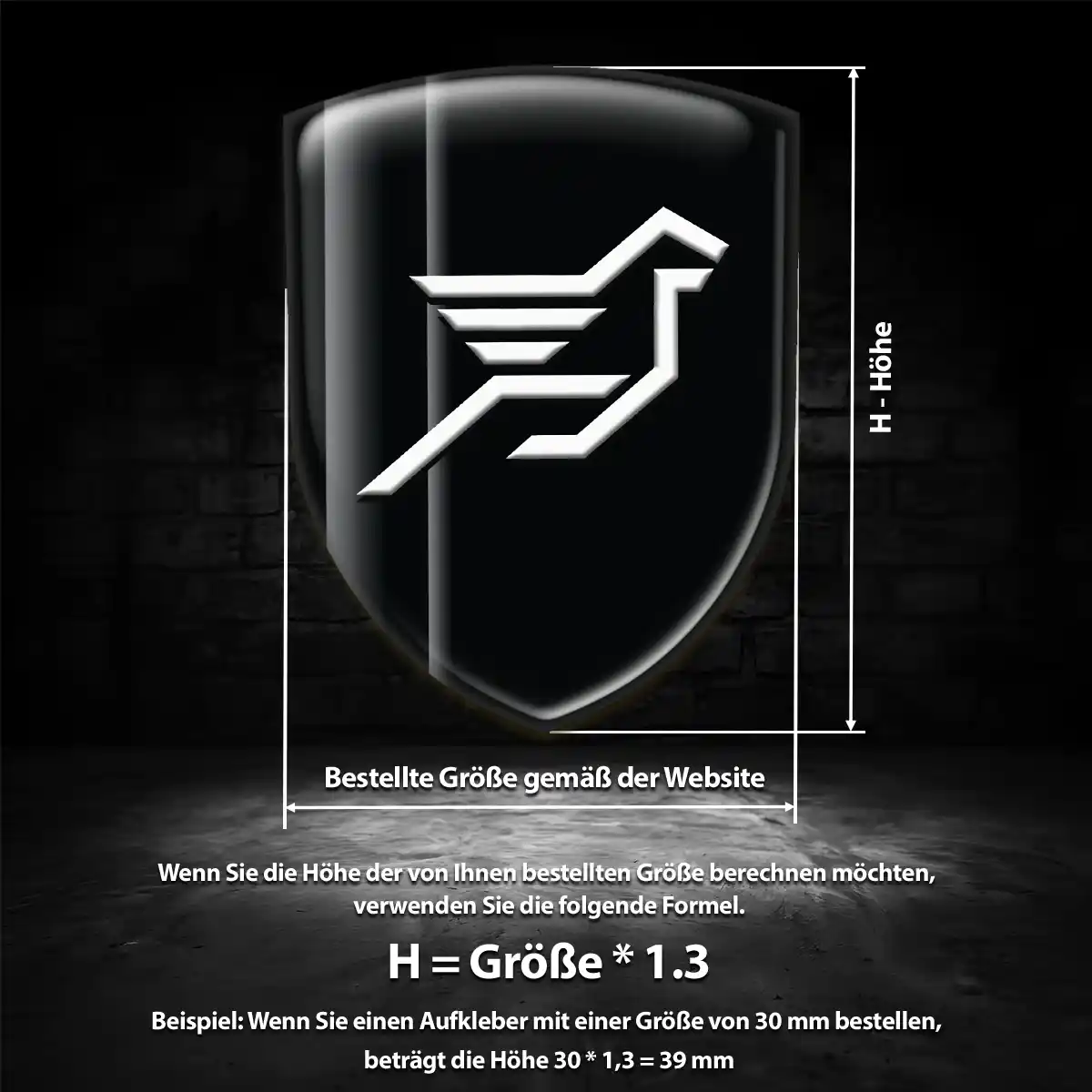 Hamann 3D Gel Aufkleber Auto Markenedition