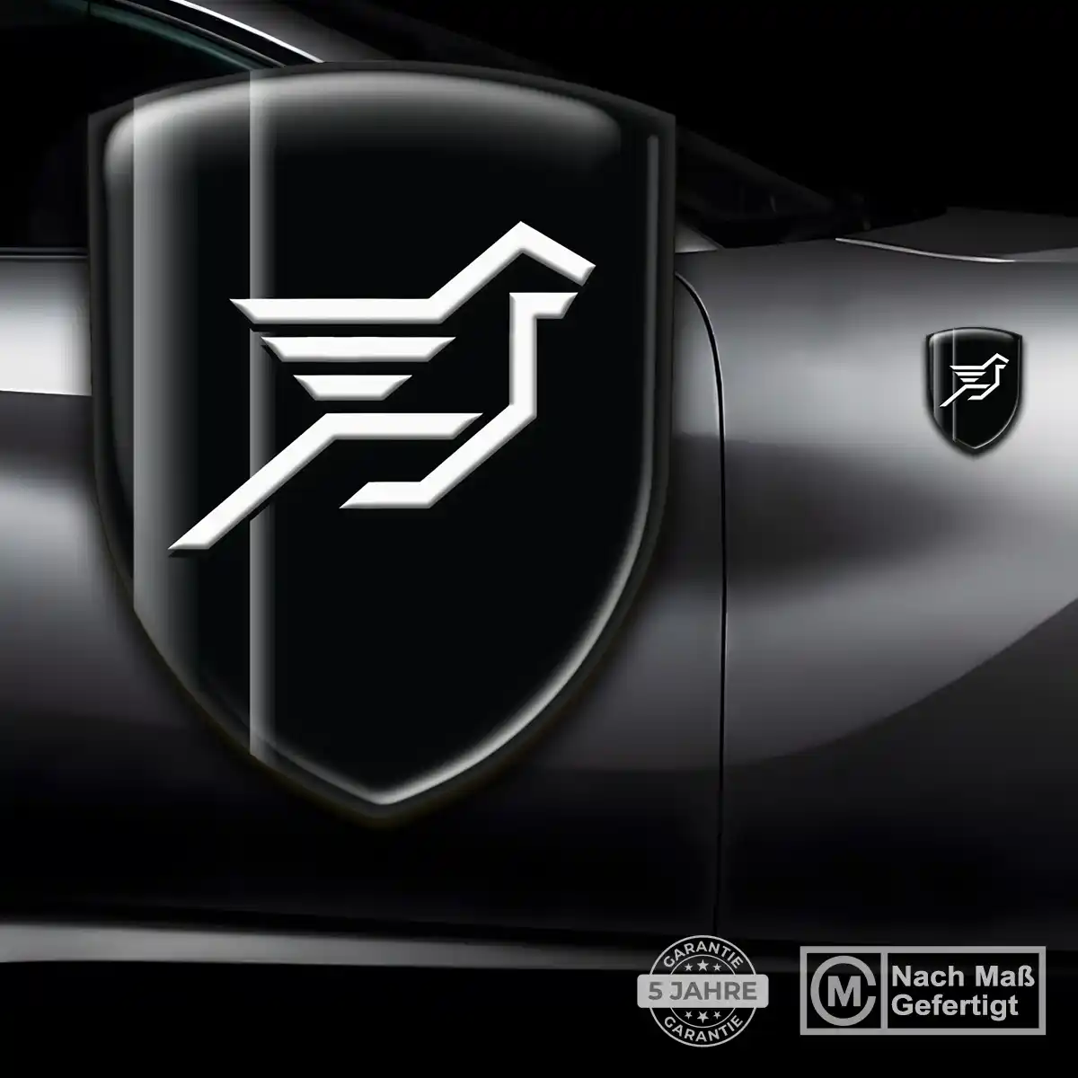 Hamann 3D Gel Aufkleber Auto Markenedition