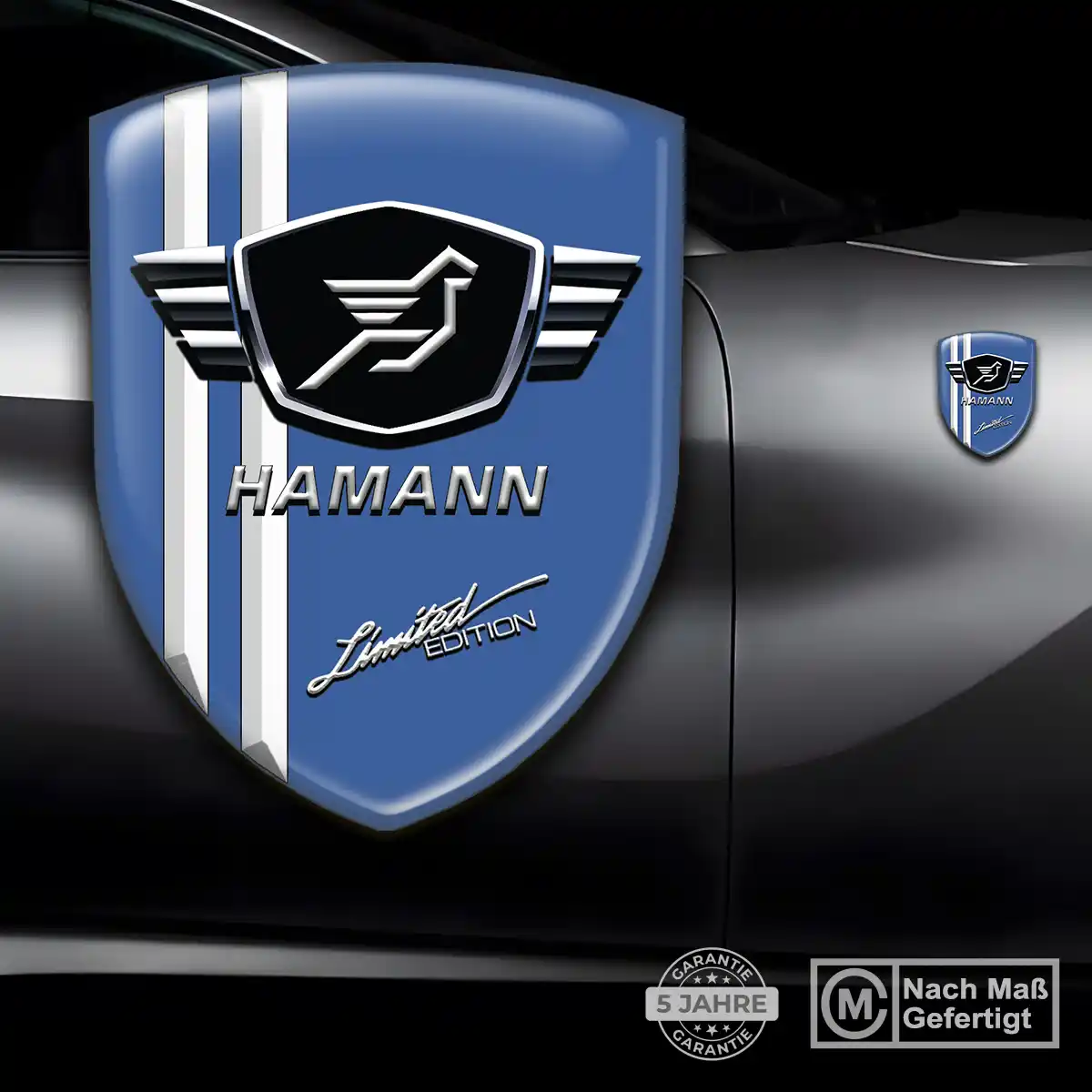 Hamann 3D Gel Aufkleber Auto Premium-Edition