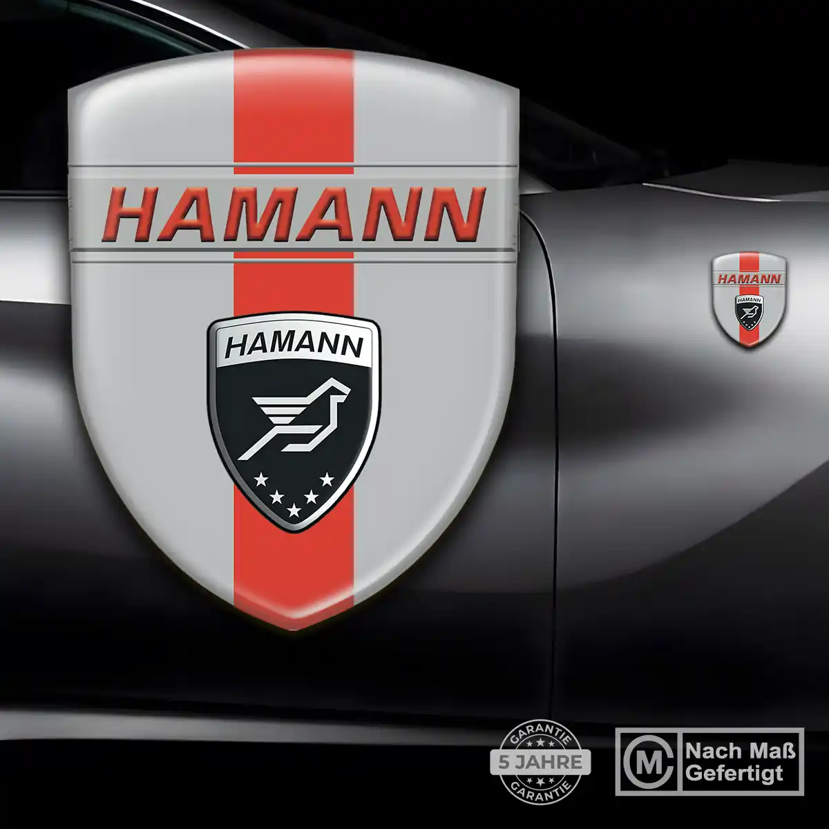 Hamann 3D Gel Aufkleber Auto Premiumqualität