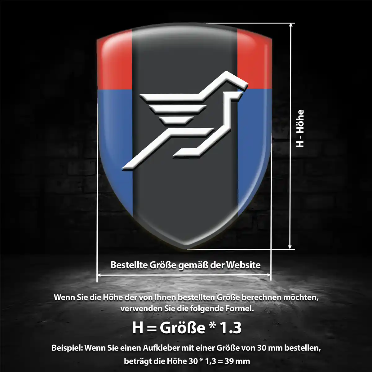Hamann 3D Gel Aufkleber Auto Stilvolles Design