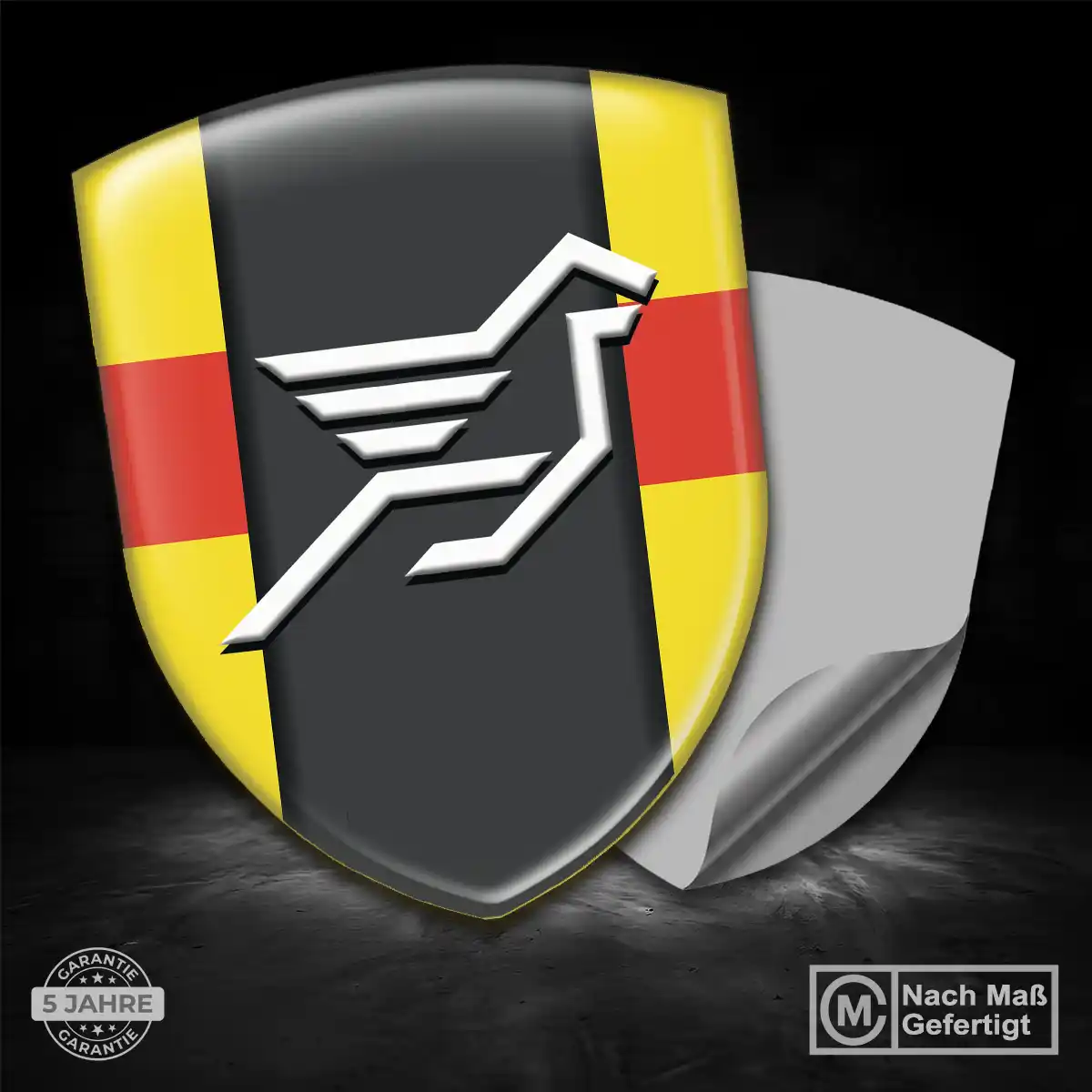 Hamann 3D Gel Aufkleber Emblem Auto Elegantes Design
