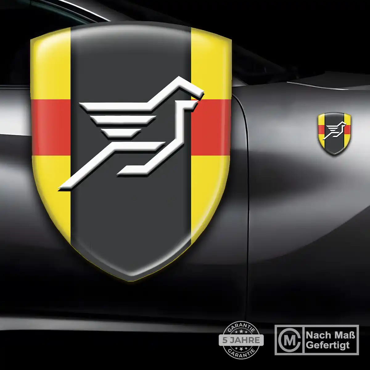 Hamann 3D Gel Aufkleber Emblem Auto Elegantes Design