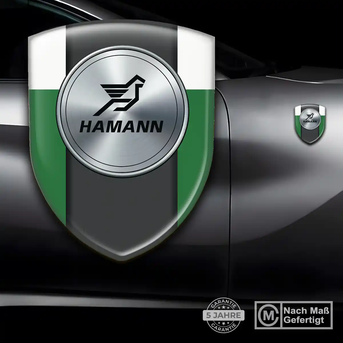 Hamann 3D Gel Aufkleber Emblem Auto Höchste Qualität
