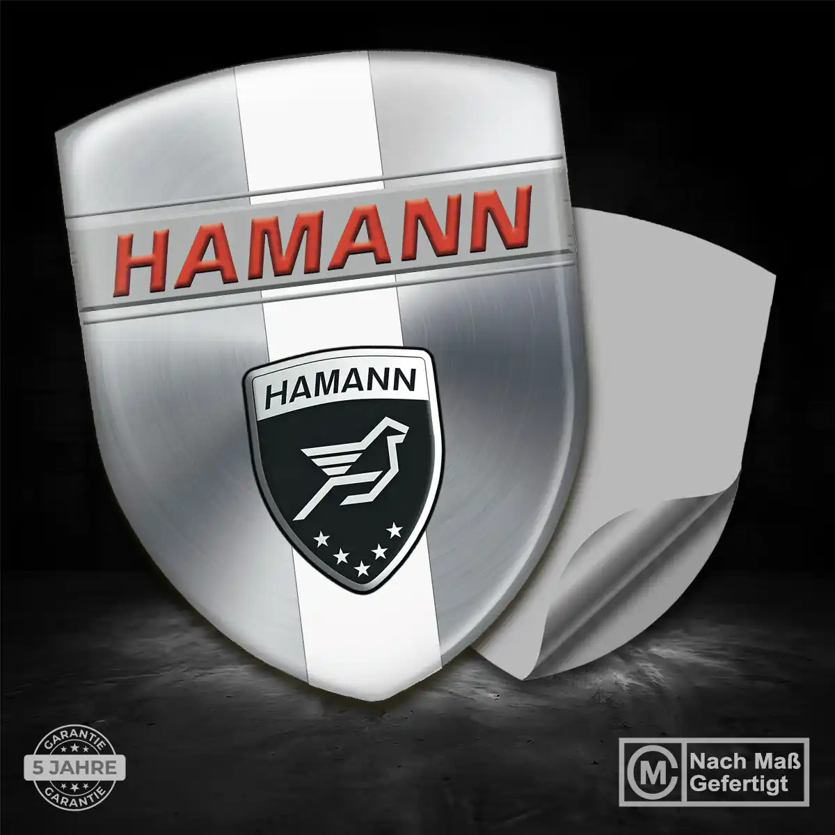 Hamann 3D Gel Aufkleber Emblem Auto Interieurdesign