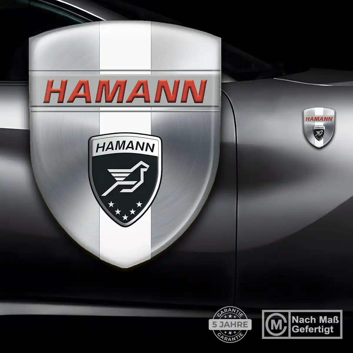 Hamann 3D Gel Aufkleber Emblem Auto Interieurdesign