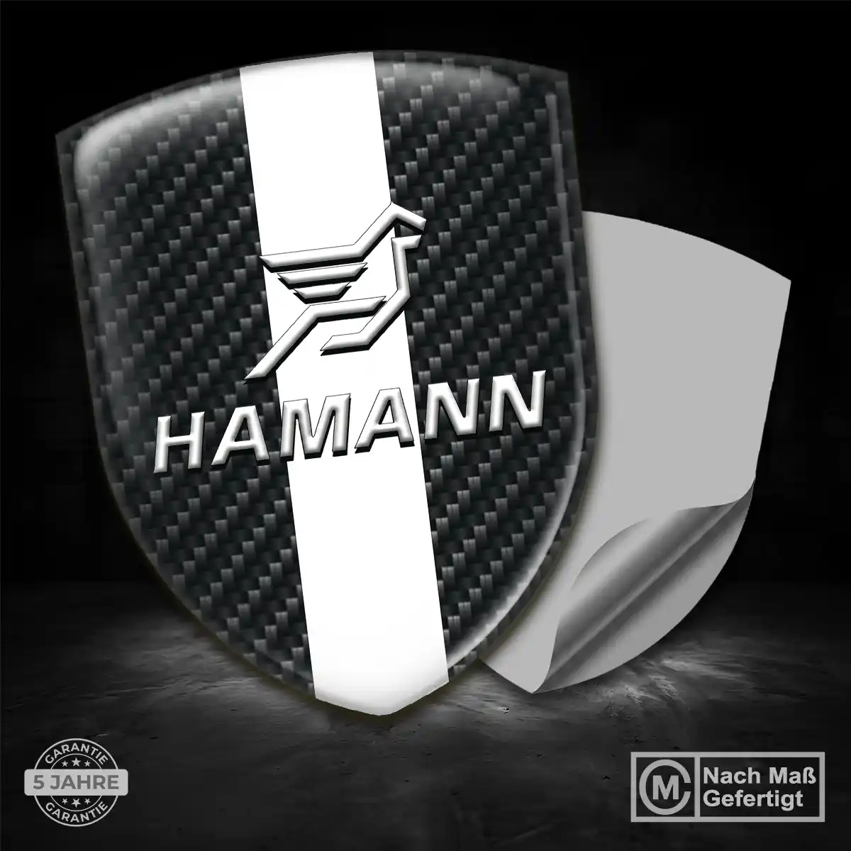 Hamann 3D Gel Aufkleber Emblem Auto Luxus-Edition
