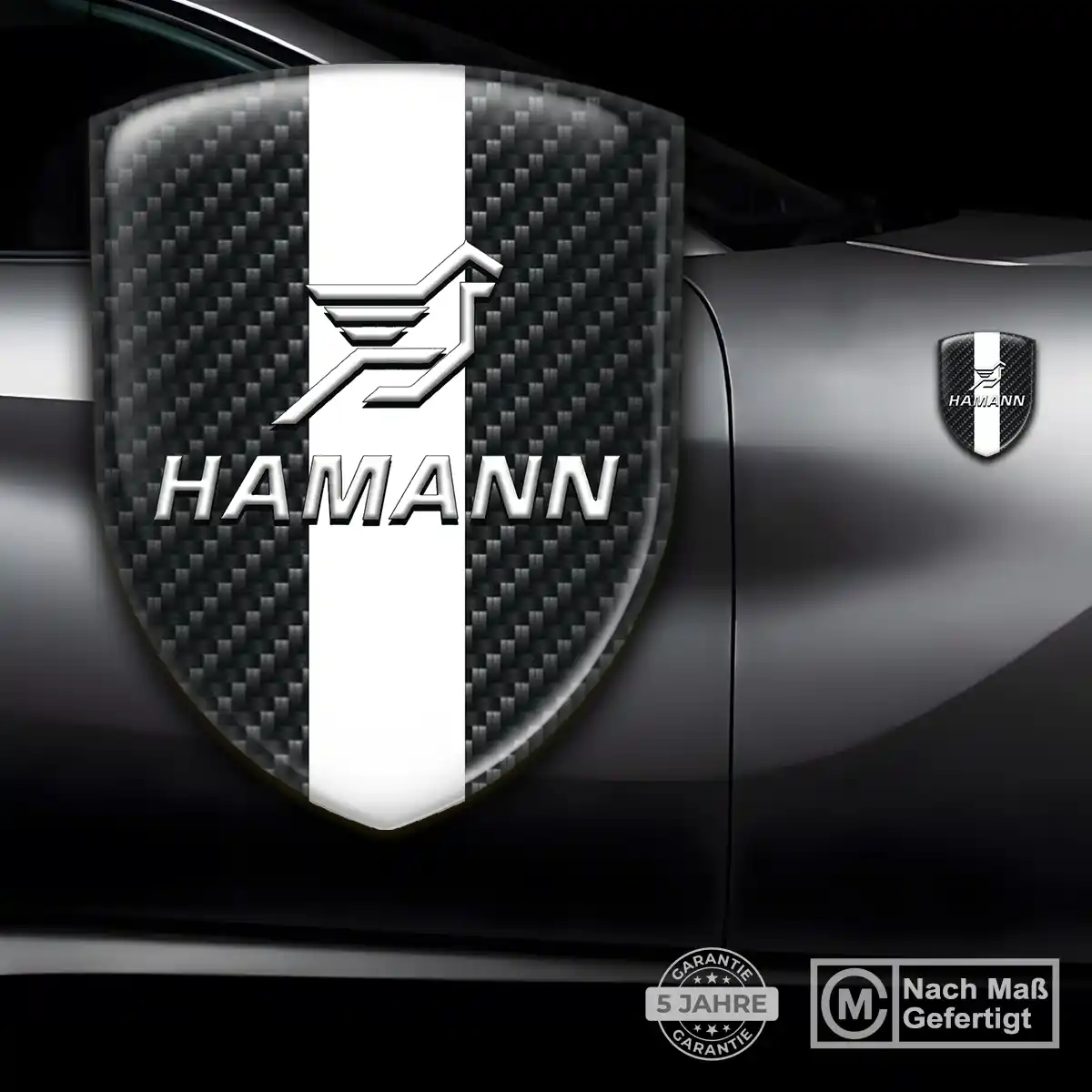 Hamann 3D Gel Aufkleber Emblem Auto Luxus-Edition