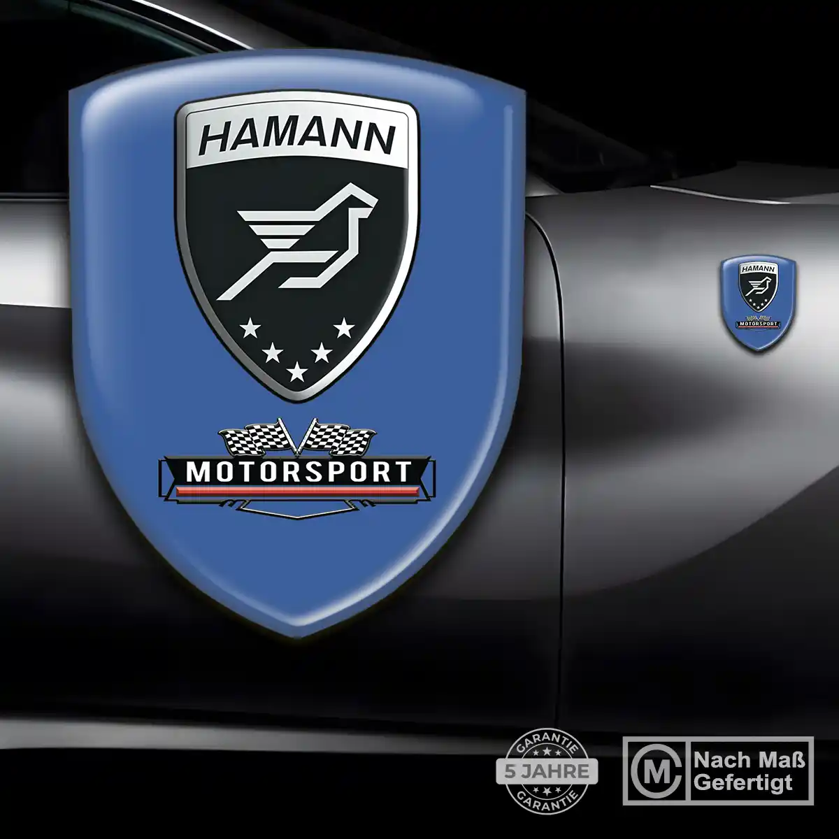 Hamann 3D Gel Aufkleber Emblem Auto Modernes Design