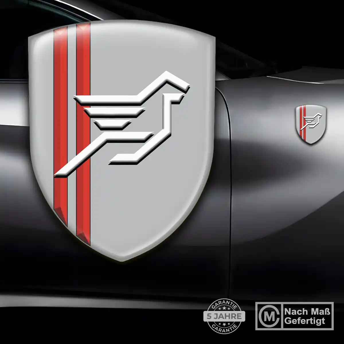 Hamann 3D Gel Aufkleber Emblem Auto Premium-Edition