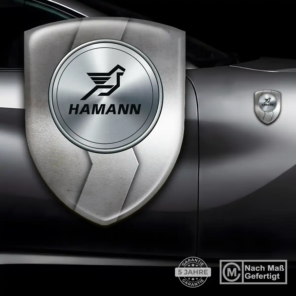 Hamann 3D Gel Aufkleber Emblem Auto Premiumqualität