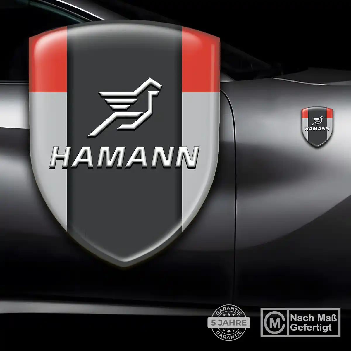 Hamann 3D Gel Aufkleber Emblem Auto Stilvolles Design