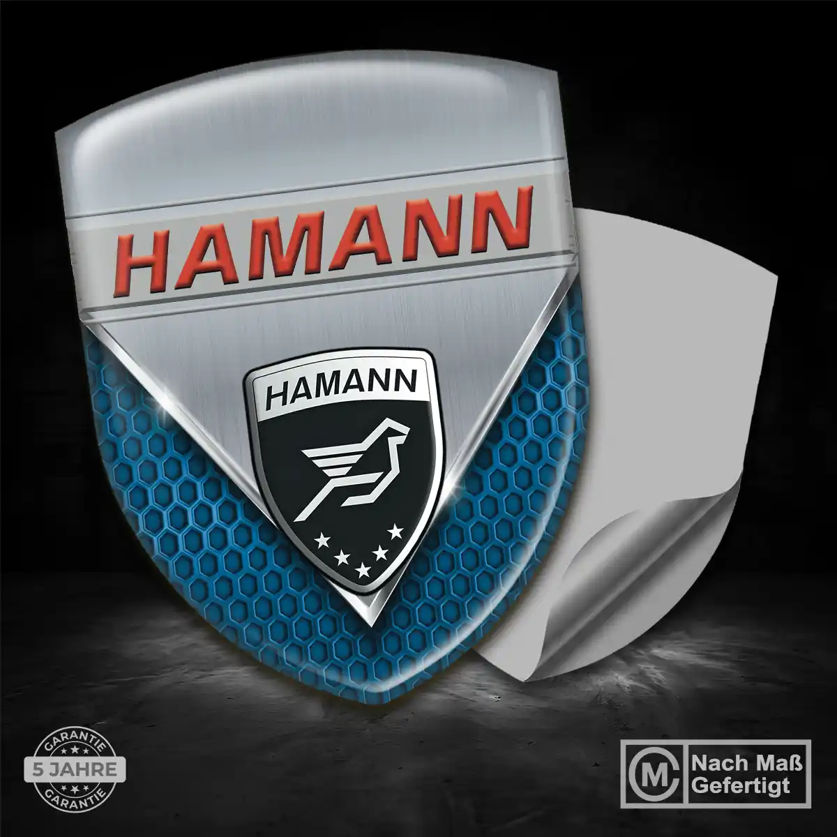 Hamann 3D Gel Aufkleber Emblem Auto Tuningfahrzeug