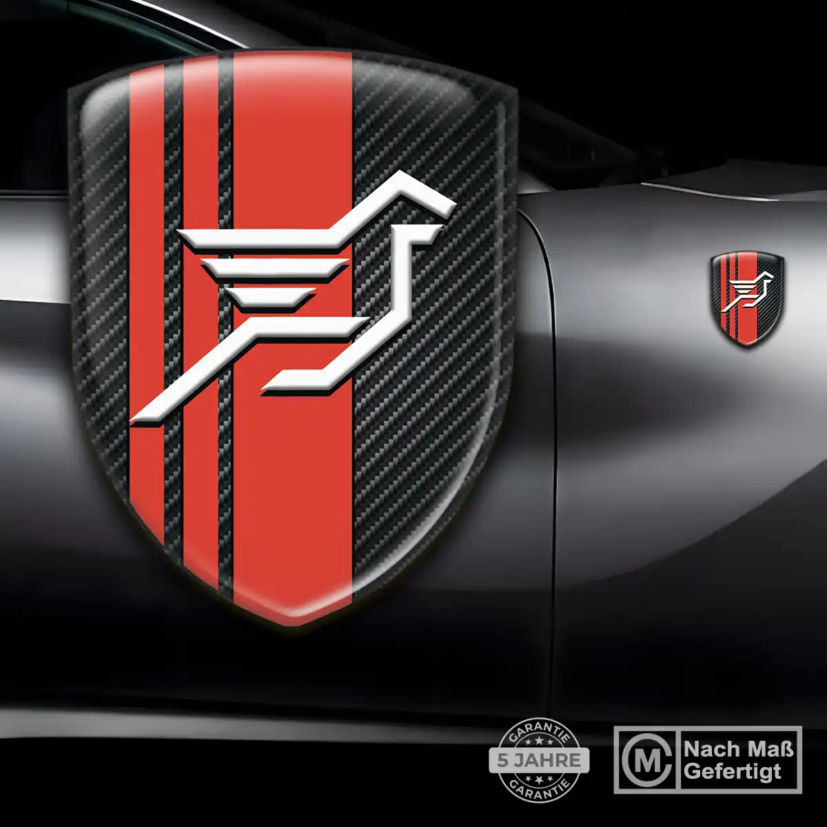 Hamann 3D Gel Aufkleber Emblem Spitzenqualität