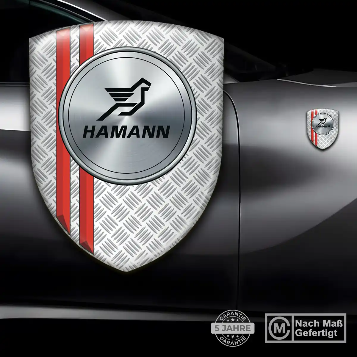 Hamann 3D Gel Aufkleber Embleme Auto Exterieurdesign