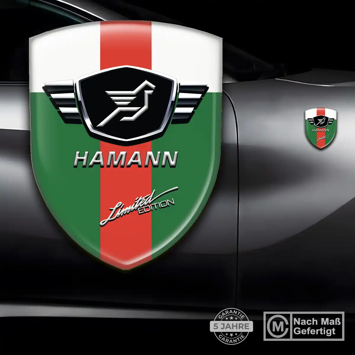 Hamann 3D Gel Aufkleber Embleme Auto Interieurdesign