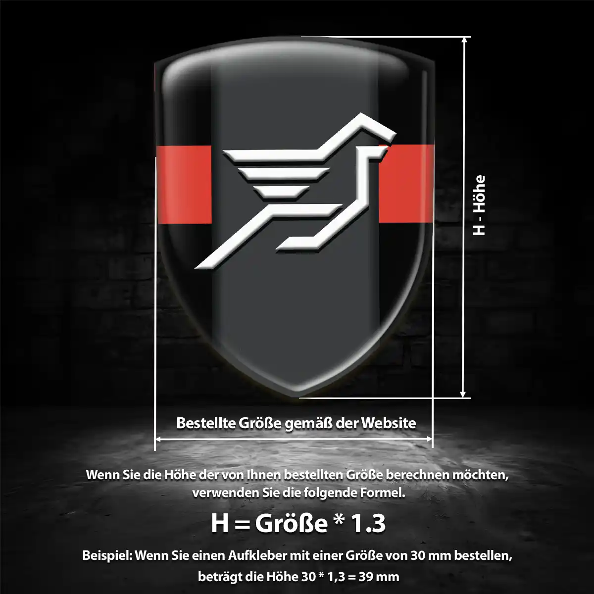 Hamann 3D Gel Aufkleber Embleme Auto Luxus-Edition