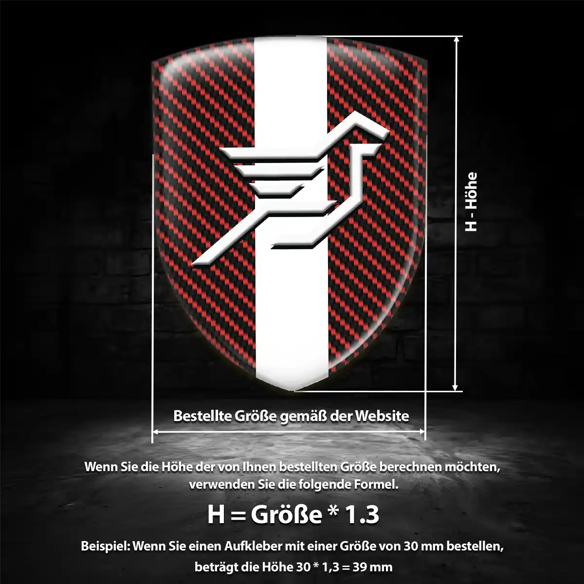 Hamann 3D Gel Aufkleber Embleme Auto Tuningfahrzeug