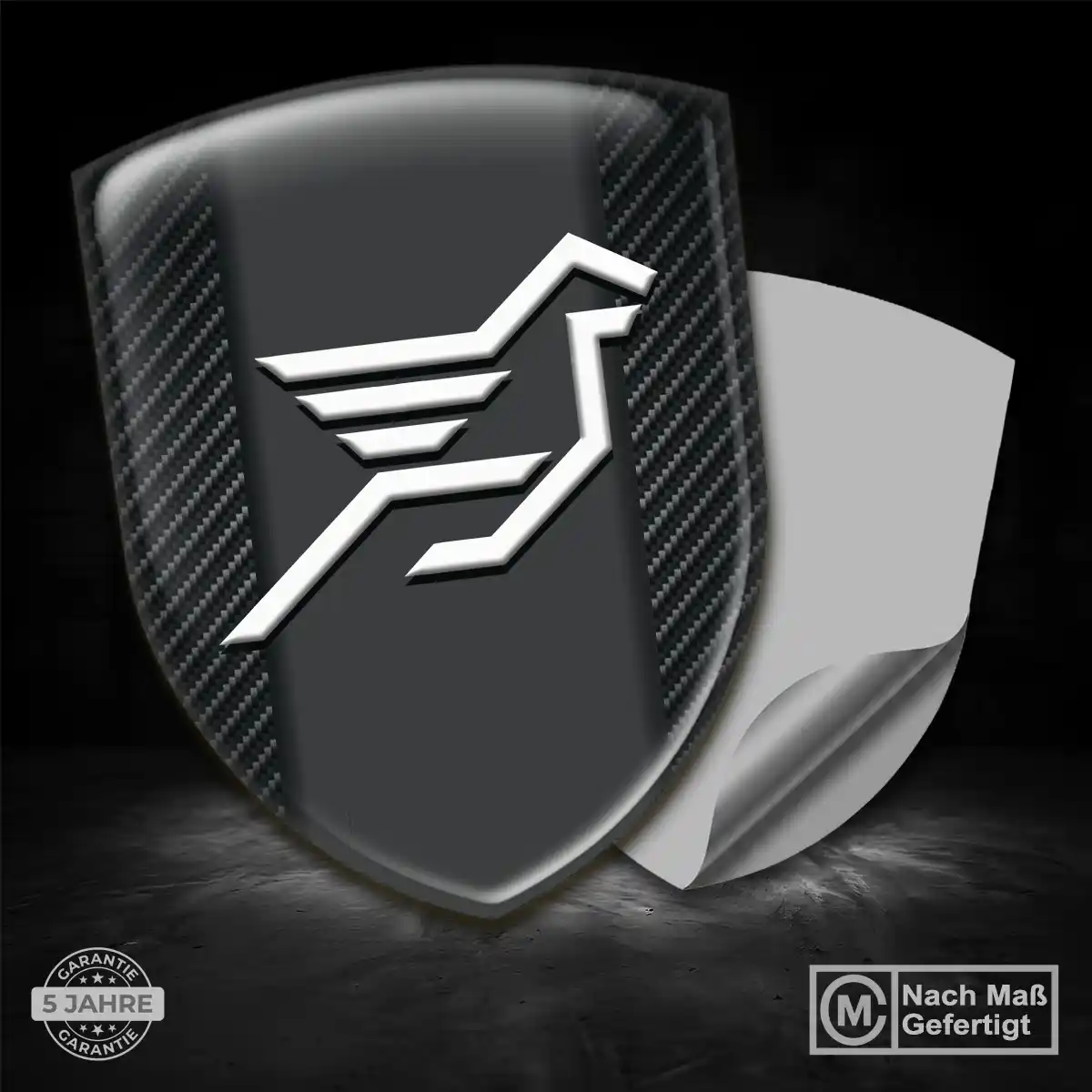 Hamann 3D Gel Aufkleber Embleme Erstklassige Qualität