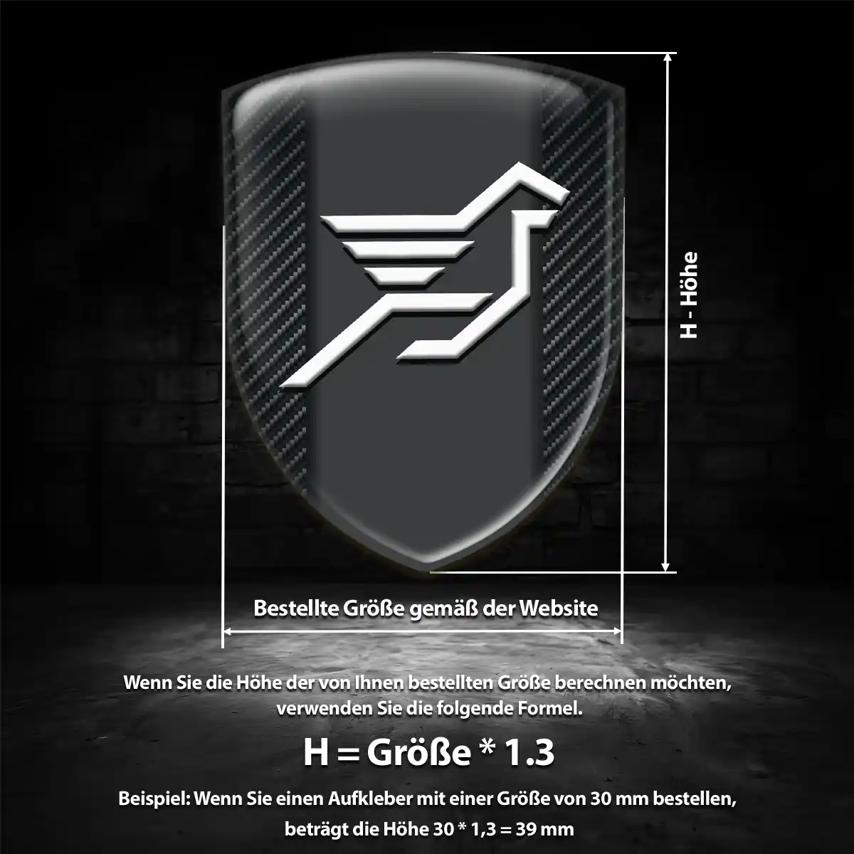 Hamann 3D Gel Aufkleber Embleme Erstklassige Qualität