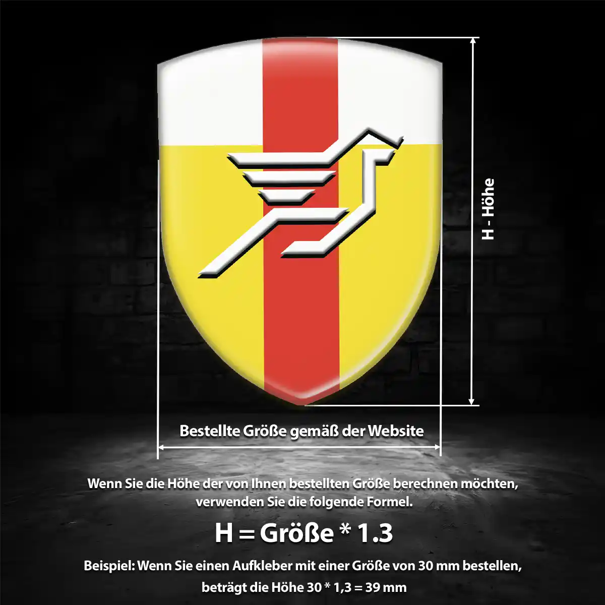 Hamann 3D Gel Aufkleber Embleme Luxus-Edition