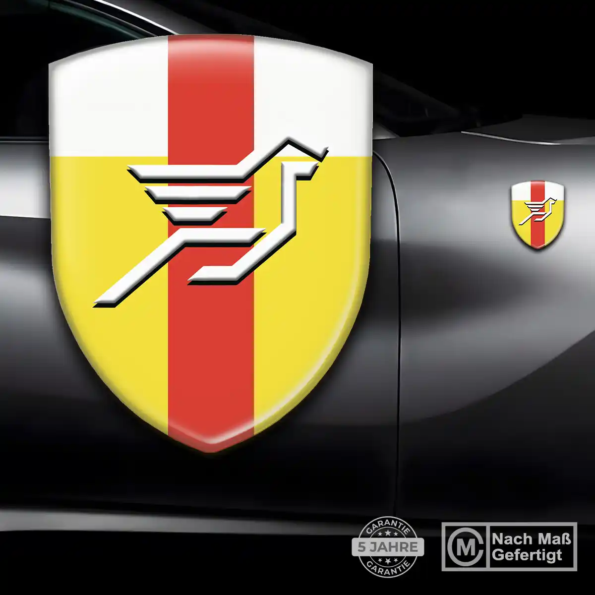 Hamann 3D Gel Aufkleber Embleme Luxus-Edition