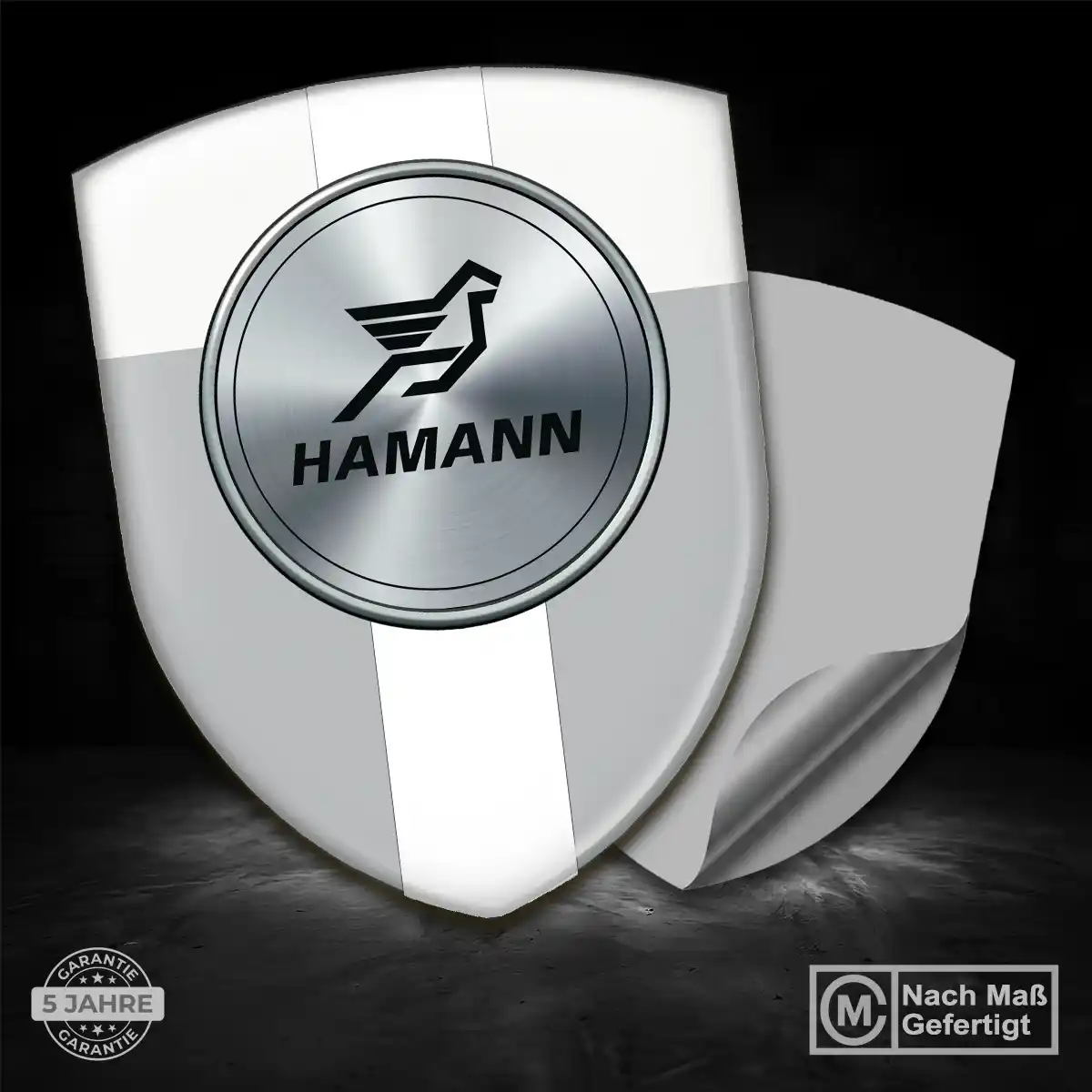 Hamann 3D Gel Aufkleber Embleme Premiumqualität
