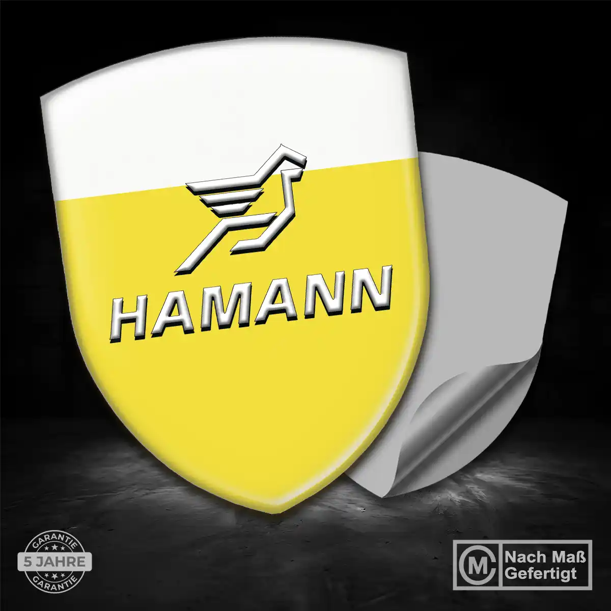 Hamann 3D Gel Aufkleber Erstklassige Qualität