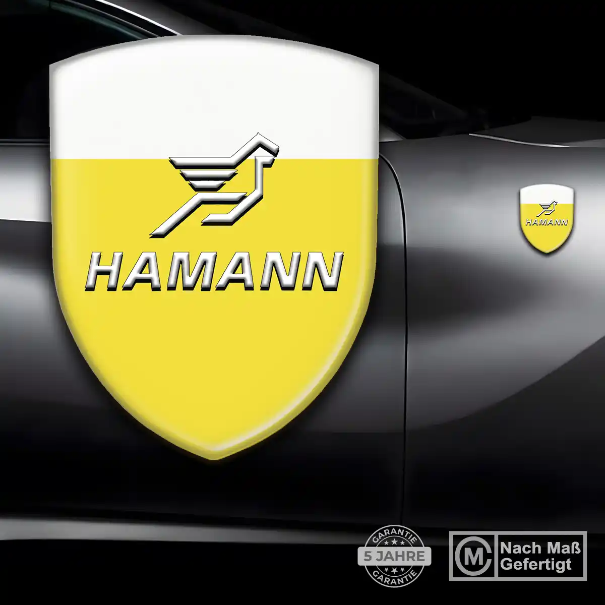 Hamann 3D Gel Aufkleber Erstklassige Qualität