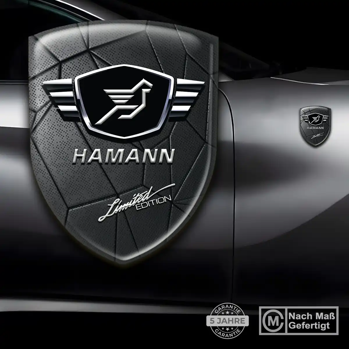Hamann 3D Gel Aufkleber Limitierte Auflage