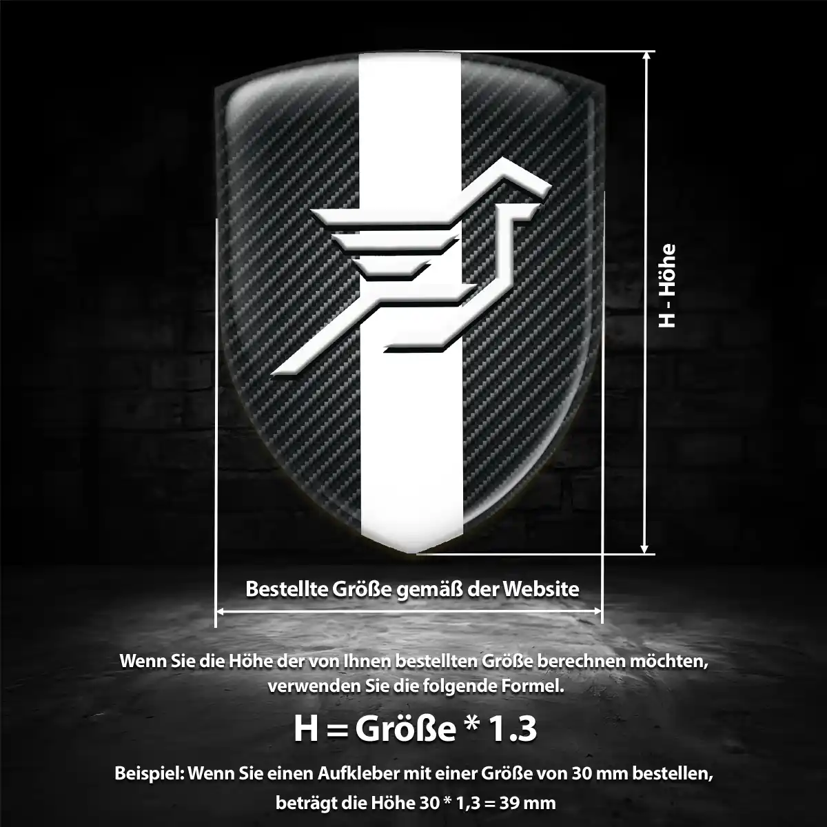 Hamann 3D Gel Aufkleber Luxus-Edition