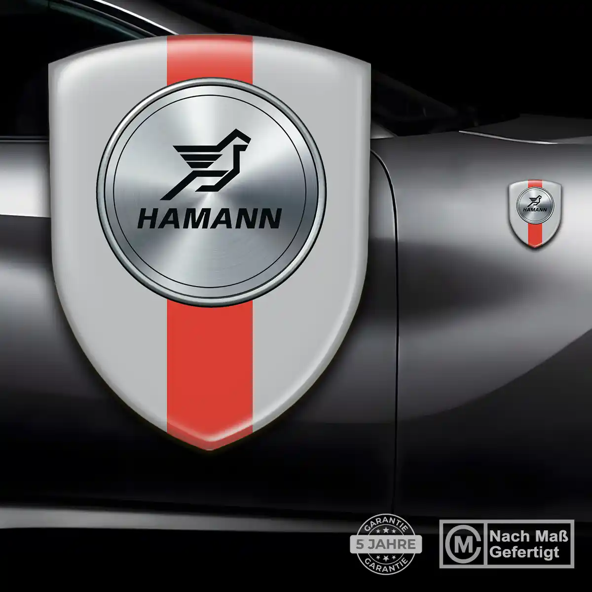 Hamann 3D Gel Aufkleber Silikon Auto Höchste Qualität