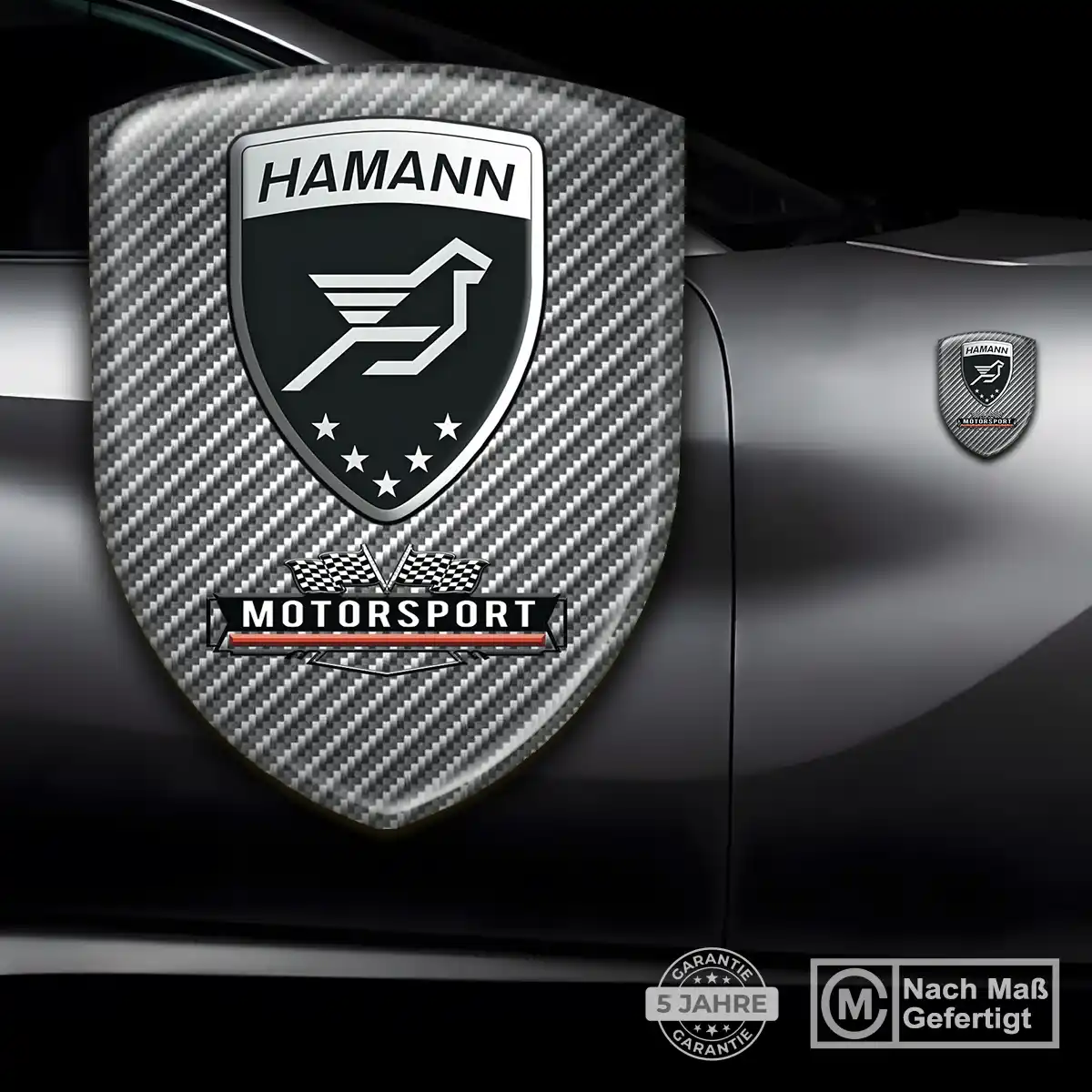 Hamann 3D Gel Aufkleber Silikon Auto Luxus-Edition