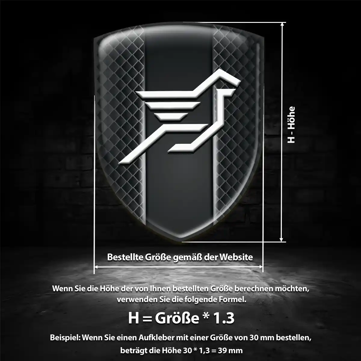 Hamann 3D Gel Aufkleber Silikon Auto Modernes Design