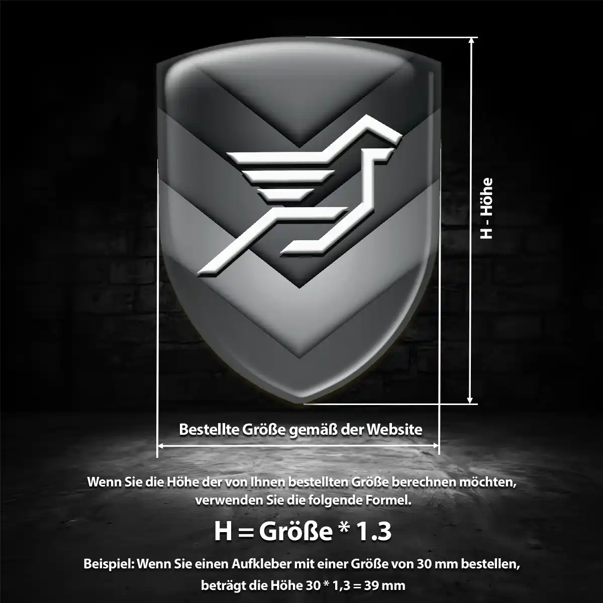 Hamann 3D Gel Aufkleber Silikon Auto Premiumqualität