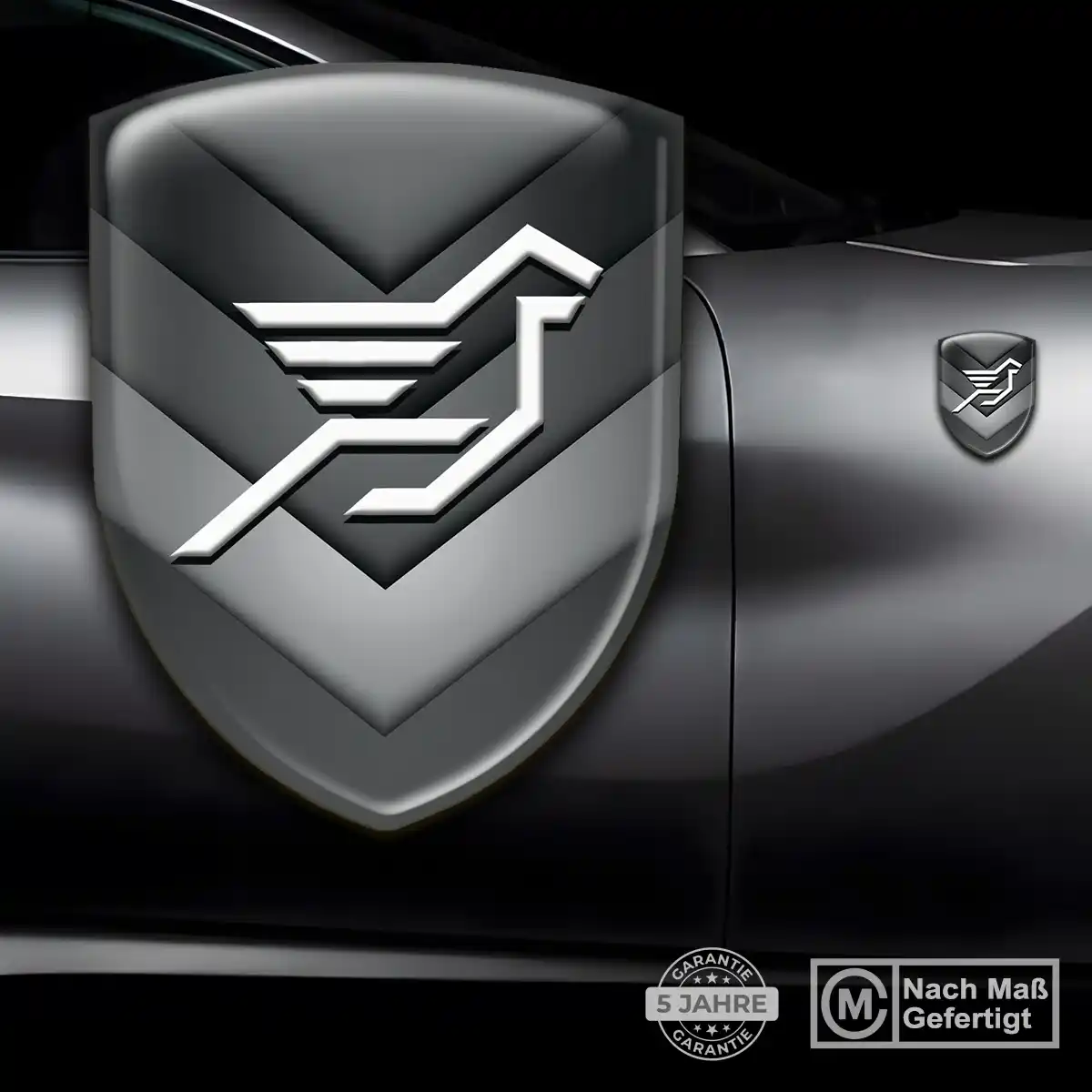 Hamann 3D Gel Aufkleber Silikon Auto Premiumqualität